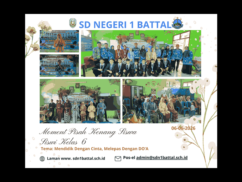 TASYAKURAN KELULUSAN KELAS 6
